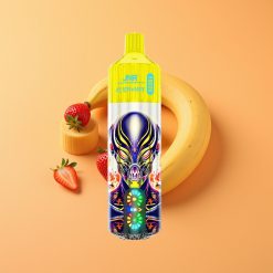 JNR Alien Max 18000 Puffs Disposable Vape Jordbær Banan med Smart LED Display