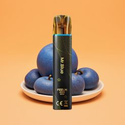 JNR Black&Golden 600+200 Puffs Engangs Vape Hr. Blå med 550mAh og 2ml