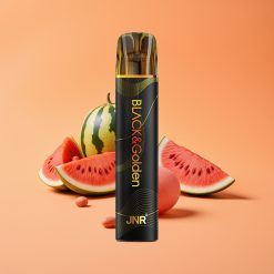 JNR Black&Golden 600+200 Puffs Engangs Vape Vandmelon Tyggegummi 800 Puffs