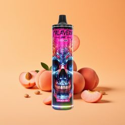 JNR Calavera 11000 Puffs Disposable Vape Fersken Is med Type-C opladning