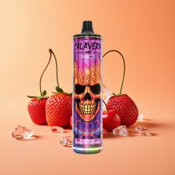 JNR Calavera 11000 Puffs Disposable Vape Jordbær Hindbær Kirsebær Is med Type-C ladning