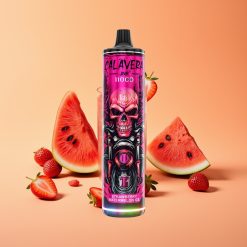 JNR Calavera 11000 Puffs Disposable Vape Jordbær Vandmelon Is med Type-C opladning