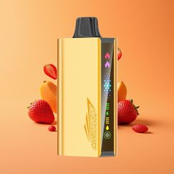 JNR Cruiser 12000 Puffs No-Charge Disposable Vape Chupa Chups Jordbær med 3500 mAh Batteri