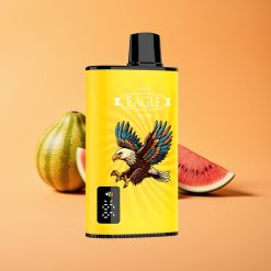 JNR EAGLE Smart 23000 Puffs Disposable Vape Kiwi Vandmelon Is med Digital Skærm og Justerbar Luftflow