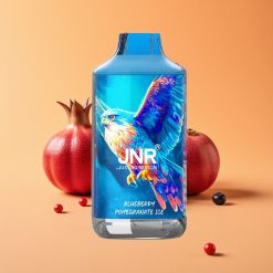 JNR Falcon 16000 Puffs Disposable Vape Blåbær Granatæble Is med Smart LED Display