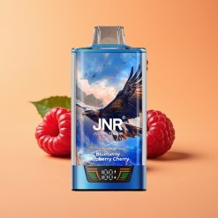 JNR Falcon Pro 28000 Disposable Vape Blåbær Hindbær Kirsebær med Smart Display og 950mAh Battery