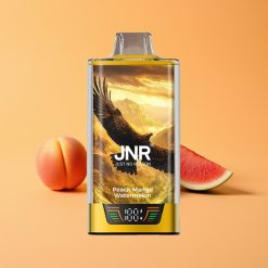 JNR Falcon Pro 28000 Disposable Vape Fersken Mango Vandmelon med 950mAh Batteri