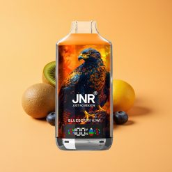 JNR Falcon X 18000 Puffs Disposable Vape Blåbær Kiwi med 24ml e-væske og Type-C opladning