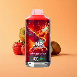 JNR Falcon X 18000 Puffs Engangs Vape Jordbær Kiwi & Dual Mesh Coil