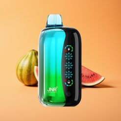 JNR Flex Ice 21000 Puffs Engangs Vape Kiwi Vandmelon Is med Tilpasbar Luftstrøm og Touch Skærm