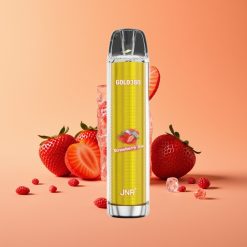 JNR Gold380 6000 Puffs Disposable Vape Jordbær Is med 1500mAh Batteri