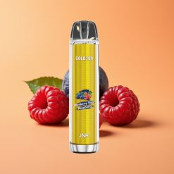 JNR Gold380 6000 Puffs Engangs Vape Blåbær Sur Hindbær 1500mAh 13ml