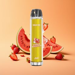 JNR Gold380 6000 Puffs Engangs Vape Jordbær Vandmelon Is 1500mAh