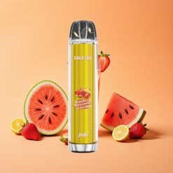 JNR Gold380 6000 Puffs Engangs Vape Jordbær Vandmelon Lemonade 1500mAh