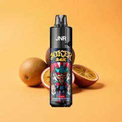 JNR Joker 24K Puffs Disposable Vape Passionsfrugt Kiwi med 800mAh Batteri
