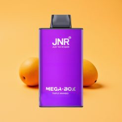 JNR Mega Box 25000 Puffs Disposable Vape Tredobbelt Mango med 850mAh Battery