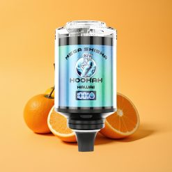 JNR Mega Shisha Hookah 100K Desktop Kompatibilitet Hawaii med 60ml e-Liquid og 2200mAh