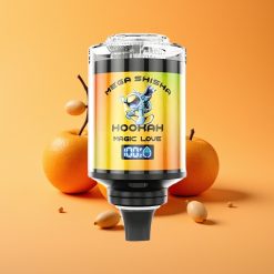 JNR Mega Shisha Hookah 100K Desktop Kompatibilitet Magisk Kærlighed med 60ml e-Liquid og 2200mAh Batteri