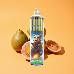 JNR Rocket-X 12400 Puffs Disposable Vape Kiwi Passionfrugt Guava med Justerbar Luftstrøm og Type-C Hurtigopladning