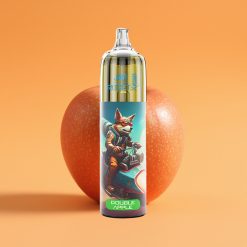 JNR Rocket-X 12400 Puffs Engangs Vape Dobbelt Æble med Justerbar Luftstrøm og Type-C Hurtigopladning