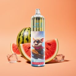 JNR Rocket-X 12400 Puffs Engangs Vape Vandmelon Is med Justerbar Luftstrøm og Type-C Hurtigopladning