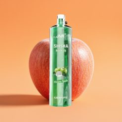 JNR Shisha Hookah 12000 Puffs Engangs Vape Frosset Æble 750mAh