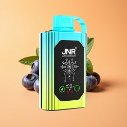 JNR Shisha Hookah Box 20500 Puffs Engangs Vape Blåbær Mynte med 25ml E-væske
