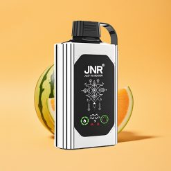 JNR Shisha Hookah Box 20500 Puffs Engangs Vape Dobbelt Melon Mynte med Type-C Opladning