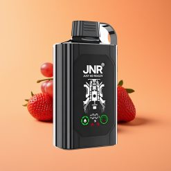 JNR Shisha Hookah Box 20500 Puffs Engangs Vape Jordbær Drue HD Display 1000mAh