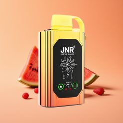 JNR Shisha Hookah Box 20500 Puffs Vandmelon Jordbær Bubblegum HD Display & Type-C
