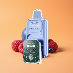 JNR VapeWatch 30000 Puffs Engangs Vape Blå Hindbær Is med 1000mAh batteri