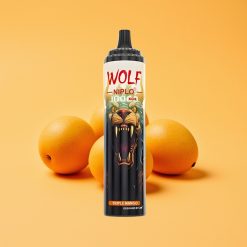 JNR Wolf Niplo 10000 Puffs Disposable Vape Tredobbelt Mango 20ml 650mAh