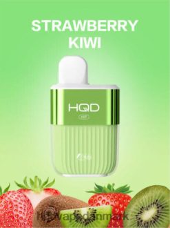 jordbær kiwi HQD HOT 5000 pust 22D0XP63 - HQD vape københavn