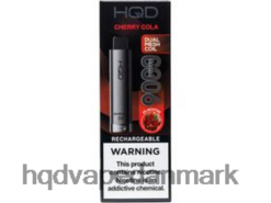 kirsebær cola HQD CUVIE PLUS 2.0 engangs 22D0XP272 - HQD vape Danmark