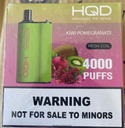 kiwi granatæble HQD BOX 4000 pust 22D0XP99 - HQD wholesale