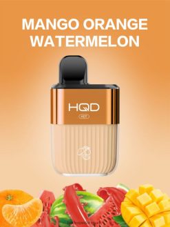 mango appelsin vandmelon HQD HOT 5000 pust 22D0XP60 - HQD vape Denmark