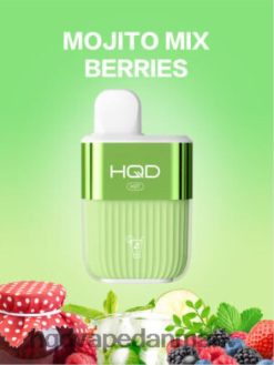mojito mix bær HQD HOT 5000 pust 22D0XP61 - HQD vape nicotine