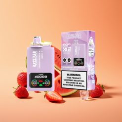 Razz Bar 40000 Puffs Disposable Vape JORDBÆR VANDRÆLON & ISVIN