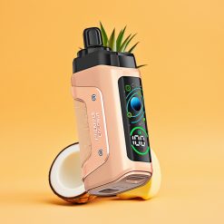 Razz Bar 45000 Puffs Disposable Vape Ananas Kokos med Justerbar Luftstrøm og Type-C Opladning