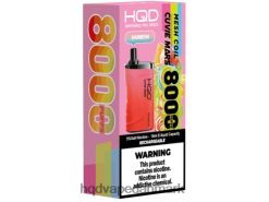 regnbue HQD CUVIE MARS engangs 22D0XP240 - HQD vape Denmark