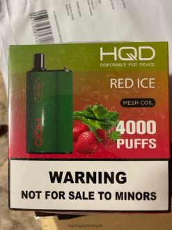 rød is HQD BOX 4000 pust 22D0XP106 - HQD sale