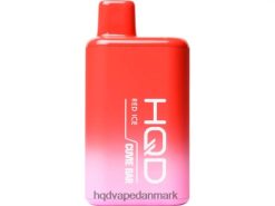 rød is HQD CUVIE BAR engangs 22D0XP244 - HQD vape online shop