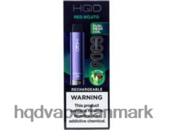 rød mojito HQD CUVIE PLUS 2.0 engangs 22D0XP247 - HQD disposable vape