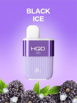 sort is HQD HOT 5000 pust 22D0XP62 - HQD vape Danmark