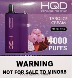 taro is HQD BOX 4000 pust 22D0XP71 - HQD vape nicotine