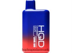 tranebærdrue HQD CUVIE BAR engangs 22D0XP161 - HQD vape nicotine