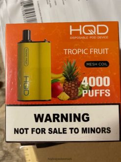 tropisk frugt HQD BOX 4000 pust 22D0XP105 - HQD vape shop