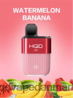 vandmelon banan HQD HOT 5000 pust 22D0XP57 - HQD disposable vape